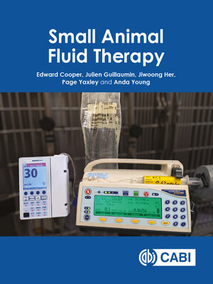cover image of Small Animal Fluid Therapy